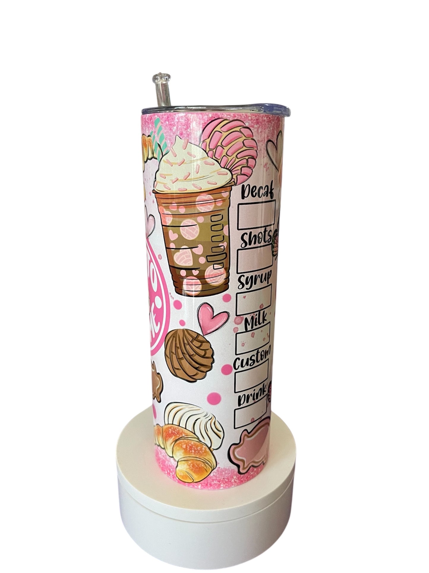 Cafecito y chisme Tumbler 20oz.